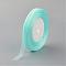 Sheer Organza Ribbon, DIY Material for Ribbon, Pale Turquoise, 1/2 inch(12mm), 500yards(457.2m)