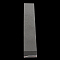 Rectangle OPP Cellophane Bags, Clear, 37x7cm, Unilateral Thickness: 0.035mm, Inner Measure: 33x7cm