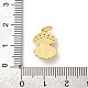 Латунные микро проложить кубического циркония подвески KK-I276-08G-3