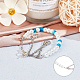 Зажимные бусины из латуни KK-PH0035-71-7
