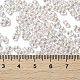 Стеклянный бисер с цветным покрытием ab SEED-L011-06B-03-4