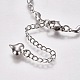 Изготовление браслета из нержавеющей стали 304 STAS-WH0014-22P-4