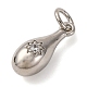 Латунные микро проложить кубического циркония подвески KK-P308-55P-2
