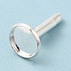Сеттинги латунь манжеты KK-XCP0001-72S-4
