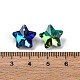100шт 10 цвета стеклянные подвески AJEW-H154-08B-3