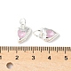 Латунные микро проложить кубического циркония подвески KK-U067-10S-03-3