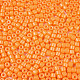 Непрозрачный стеклянный бисер с краской для выпечки SEED-T008-02F-3