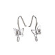 Латунные крючки для сережек KK-S356-658P-NF-2
