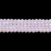 Имитация нефрита гальванических бисер пряди GLAA-F029-J4mm-D02