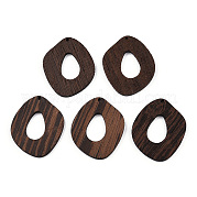 Подвески из натурального дерева венге WOOD-T023-59