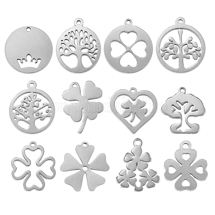 12 шт. 12 подвески из нержавеющей стали 304 STAS-SZ0001-48-1