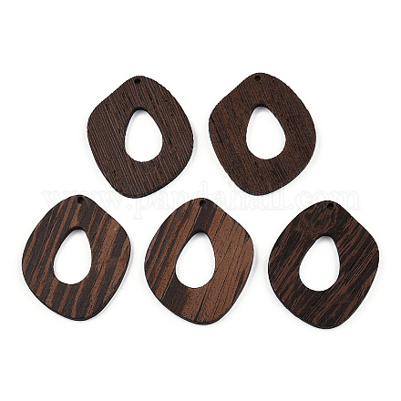 Подвески из натурального дерева венге WOOD-T023-59-1