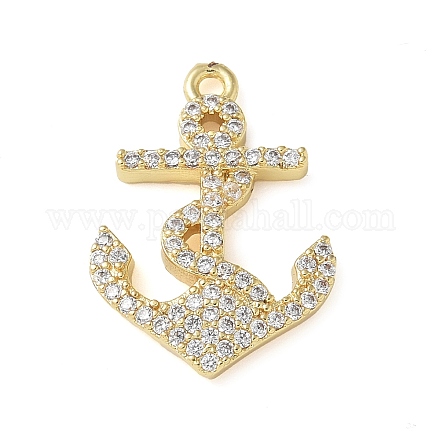 Латунные микро проложить кубического циркония подвески KK-C086-13G-02-1