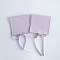 Microfiber Jewelry Storage Gift Pouches, Envelope Bags with Flap Cover, for Jewelry, Watch Packaging, Rectangle, Plum, 8x6cm