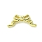 Alloy Beads, Bowknot, Golden, 9x21x4.5mm, Hole: 1.8mm