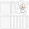 100Pcs PVC Anti Oxidation Zip Lock Bags, Transparent Antitarnish Jewelry Packing Storage Pouch, Clear, 7x5x0.15cm, Unilateral thickness: 4.9 Mil(0.125mm)