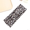 Cloth HairBands, Hair Bands for Women Girls, Leopard Print Pattern, Coconut Brown, 220x85mm