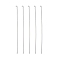 Brass Head pins, Cadmium Free & Lead Free, Silver Color Plated, 50x0.75~0.8mm, 20 Gauge, 5000pcs/1000g, Head: 2mm