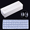 Transparent Glass Cabochons, Oval, Clear, 30x20x5.5mm, about 780pcs/box