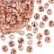 Preciosa® MAXIMA Crystal Round Stones, Czech Crystal, Aluminium Layer, Round(431 11 615 Chaton), 00030 266 Apricot, SS24(5.25~5.45mm)