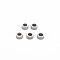 Non-Tarnish 201 Stainless Steel Beads, Column, Cadmium Free & Nickel Free & Lead Free, Stainless Steel Color, 4x2mm, Hole: 2mm