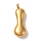 Ion Plating(IP) 304 Stainless Steel Pendants, Balloon Letter Charm, Golden, Letter I, 26x9.5x6mm, Hole: 2mm