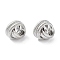 Brass Linking Rings, Cadmium Free & Nickel Free & Lead Free, Wire Wrapping Rings, Platinum, 10x11x8mm, Hole: 6x4mm