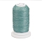 Waxed Polyester Cord, Flat, Medium Aquamarine, 1mm, about 76.55 yards(70m)/roll