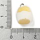 Милые подвески из флокированной смолы RESI-L043-02P-04-3