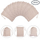 Drawstring мешки хлопка упаковка мешочки ABAG-PH0002-17-1