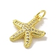 Латунные микро проложить кубического циркония подвески KK-M283-22A-01-2