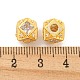 Латунные микропаве из прозрачного кубического циркония KK-B096-21G-3