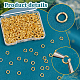 Pandahall elite около 490 шт. латунные прыжковые кольца закрытые KK-PH0006-6mm-G-4