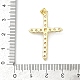 Латунные микро проложить кубического циркония подвески KK-D317-105G-06-3