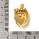 Латунные микро проложить кубического циркония подвески KK-R162-084G-3