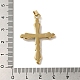 Латунные микро проложить кубического циркония подвески KK-C058-10G-3