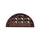Полукруглые соединители из древесины тополя WOOD-N016-47-1