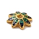 Многолепестковые колпачки из эмали из сплава FIND-G029-02G-4