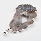 Натуральный Geode Агат подвески G-G950-02P-4
