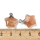 Подвески из натурального солнечного камня G-P540-01P-09-3