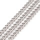 Не тускнеющие кубинские звенья из нержавеющей стали 201 CHS-L001-51-1.7mm-1
