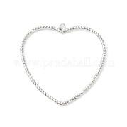 Латунные подвески с открытой спинкой KK-O144-07P