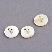 Подвески из пресноводных оболочек SSHEL-S249-F
