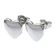 Серьги-гвоздики из нержавеющей стали 201 EJEW-K270-03P