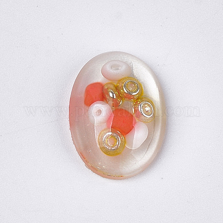 Прозрачные смолы кабошоны CRES-T014-10A-1