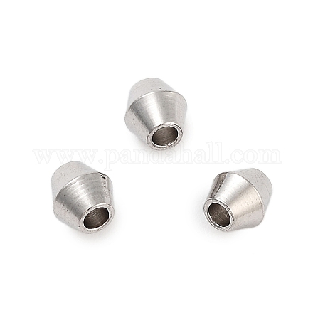 Бусины из нержавеющей стали 201 STAS-Z078-01P-1