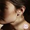S925 Sterling Silver Clear Cubic Zirconia Tassel Stud Earrings, Fashion Sweet Versatile Earrings, Silver, 17~42x3mm