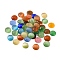 Cat Eye Cabochons, Half Round, Mixed Color, 12x3mm