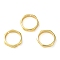Rack Plating Brass Bead Frame, Lead Free & Cadmium Free, Hexagon, Golden, 10x11x2mm, Hole: 1.2mm