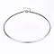 Non-Tarnish 304 Stainless Steel Chain Necklaces, with Lobster Claw Clasps, Stainless Steel Color, 17.7 inch(45cm), 4x1.2mm